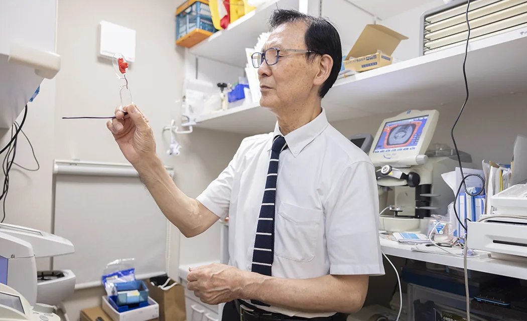 医療器具として患者様に合う眼鏡を提供